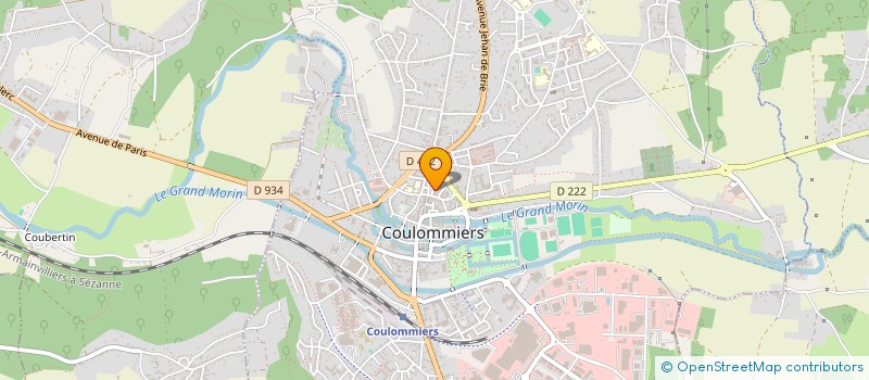 localisation de l'entreprise IMPEX à COULOMMIERS