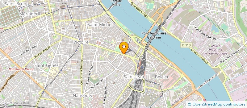 localisation de l'entreprise IMPEX à BORDEAUX