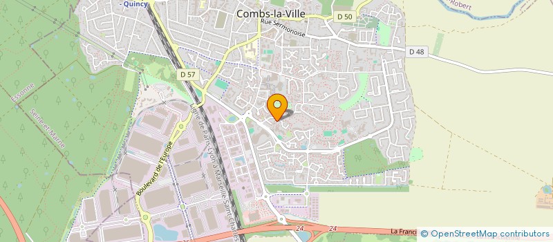 localisation de l'entreprise IMPEX  COMBS-LA-VILLE