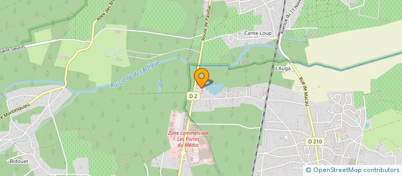 localisation de l'entreprise IMPEX à PAREMPUYRE