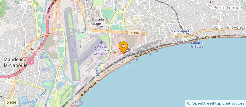 localisation de l'entreprise IMPEX FOOD à CANNES