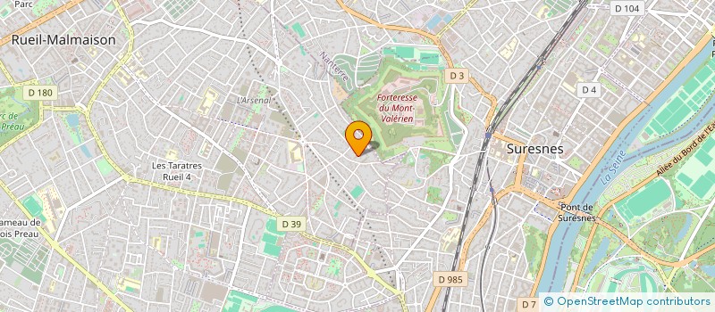 localisation de l'entreprise IMPEX PRODUCTS à RUEIL-MALMAISON