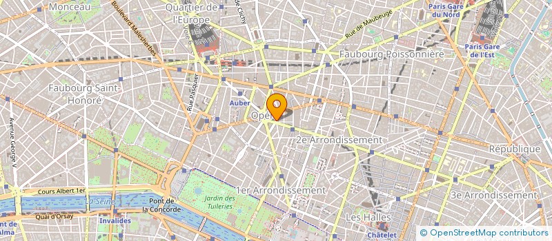 localisation de l'entreprise IMPEX TRADING SA à PARIS