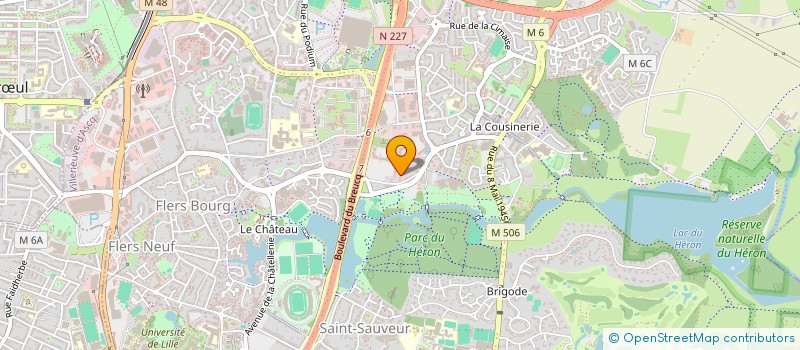 localisation de l'entreprise IMPEXCOM à VILLENEUVE-D'ASCQ
