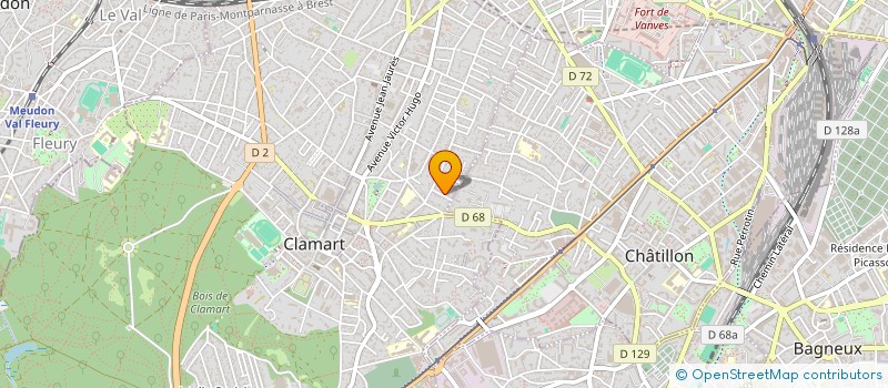 localisation de l'entreprise IMPEXIMO à CLAMART