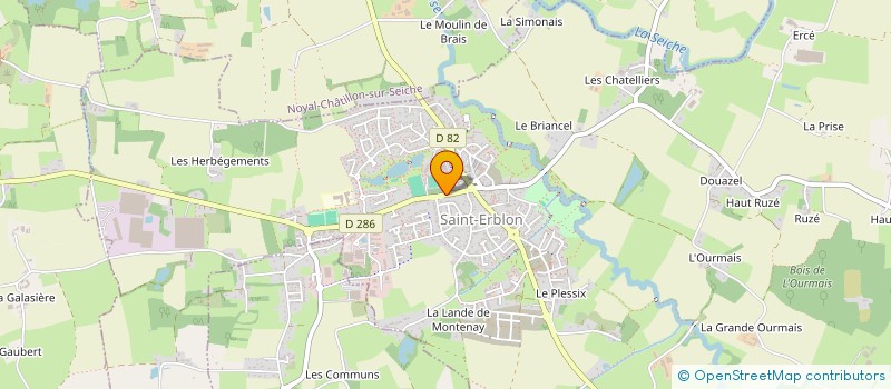 localisation de l'entreprise IMPIDE, STE EN LIQUIDATION  SAINT-ERBLON