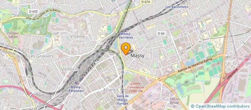 localisation de l'entreprise IMPLANT AUTOMATIQUE CIRCUIT IMPRIM PHOTO à MASSY