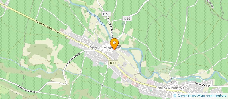 localisation de l'entreprise IMPLANT ENGINEERING à PEYRIAC-MINERVOIS