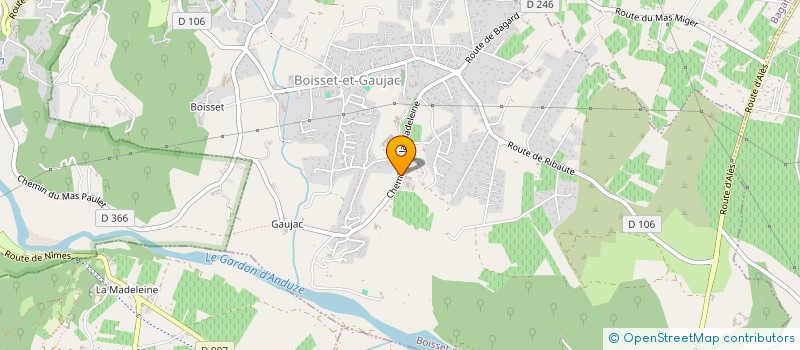 localisation de l'entreprise IMPLANTATIONS-RESEAUX-RECOLEMENTS-INVESTIGATIONS-SOLUTIONS  BOISSET-ET-GAUJAC