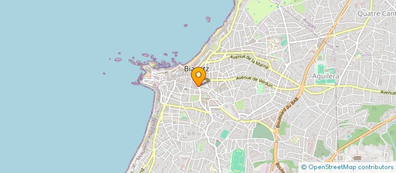 localisation de l'entreprise IMPLANTEC SCI à BIARRITZ