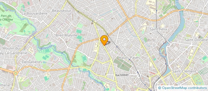 localisation de l'entreprise IMPLANTO MEUSNIER DE QUERLON à NANTES