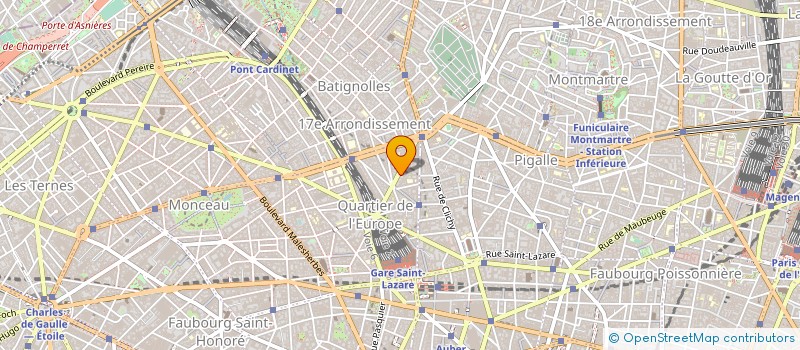 localisation de l'entreprise IMPLANTOLOGIX RIVE DROITE  PARIS