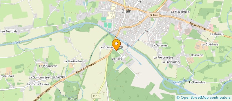 localisation de l'entreprise IMPLICATION  TREILLIERES