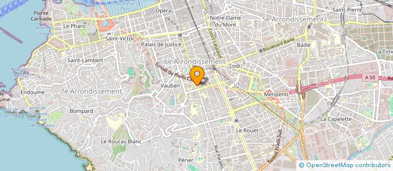 localisation de l'entreprise IMPOL MENUISERIES à MARSEILLE