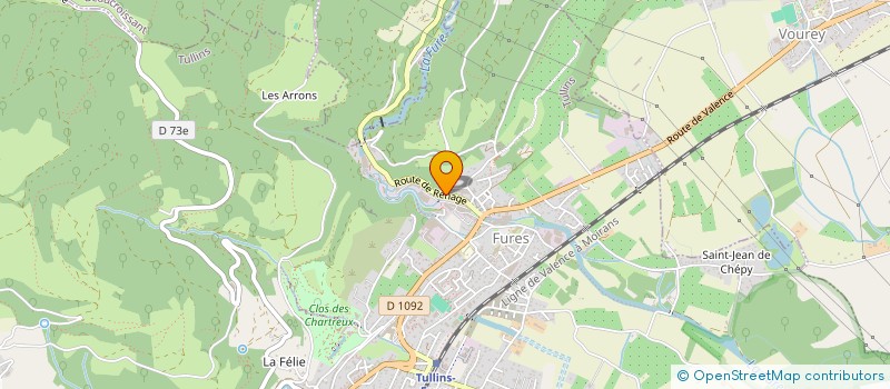 localisation de l'entreprise IMPOR TMC  TULLINS