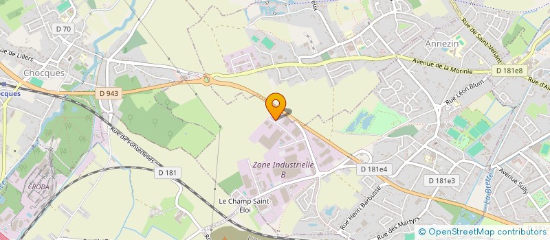 localisation de l'entreprise IMPORT DESIGN à ANNEZIN