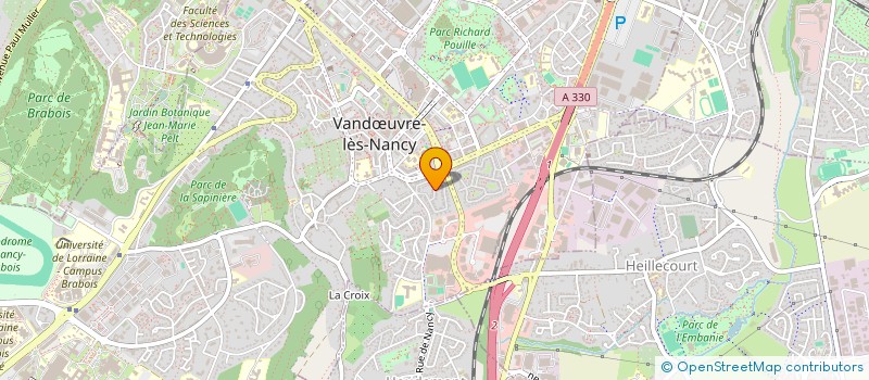 localisation de l'entreprise IMPORT & DIFFUSION  VANDUVRE-LES-NANCY