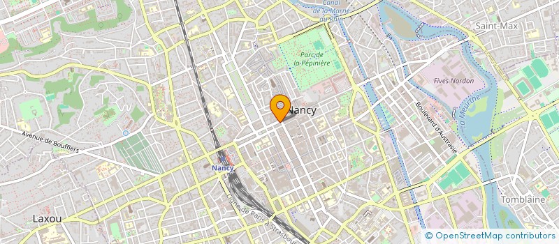 localisation de l'entreprise IMPORT DIFFUSION OBJETS à NANCY