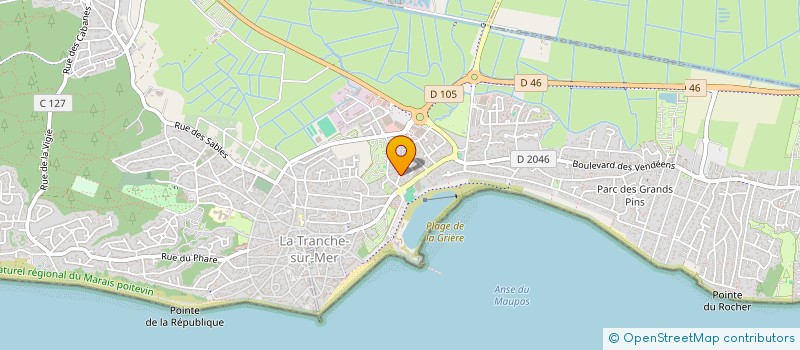 localisation de l'entreprise IMPORT DISCOUNT  LA TRANCHE-SUR-MER