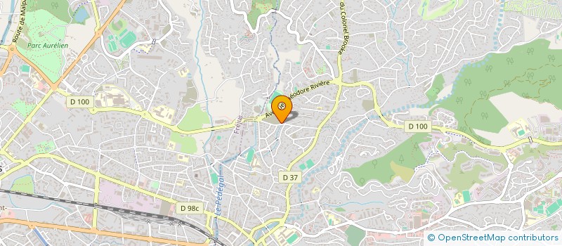 localisation de l'entreprise IMPORT EXPORT DU NOUVEAU MONDE  SAINT RAPHAEL