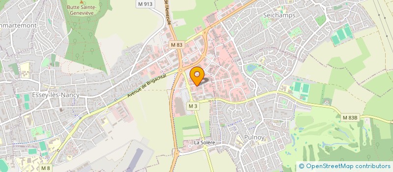 localisation de l'entreprise IMPORT EXPORT HU  ESSEY-LES-NANCY