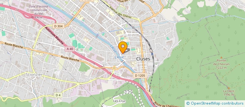 localisation de l'entreprise IMPORT EXPORT WORLD COMPANY  CLUSES