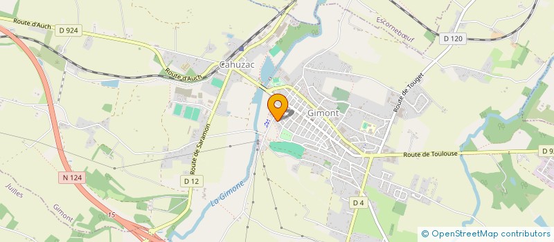 localisation de l'entreprise IMPORT-FIGHT  GIMONT