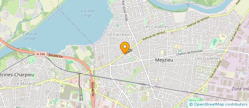 localisation de l'entreprise IMPORT MARKET  MEYZIEU