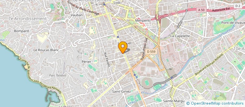 localisation de l'entreprise IMPORT PLUS à MARSEILLE