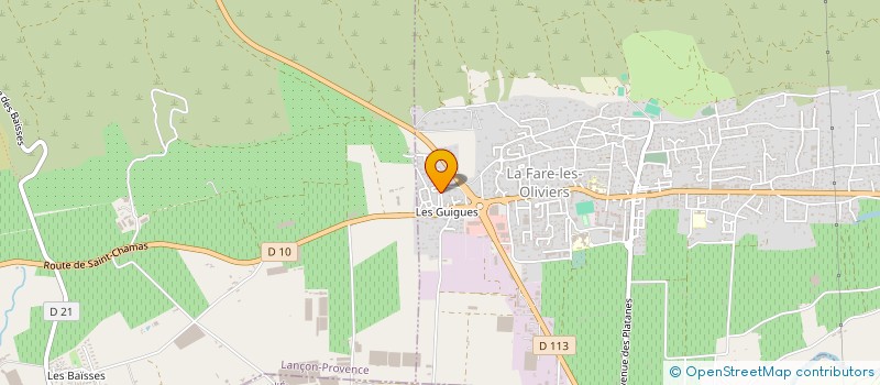 localisation de l'entreprise IMPORT SALON MEUBLE  LA FARE-LES-OLIVIERS