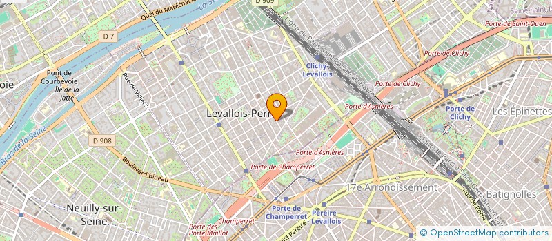 localisation de l'entreprise IMPORTACTION à LEVALLOIS-PERRET