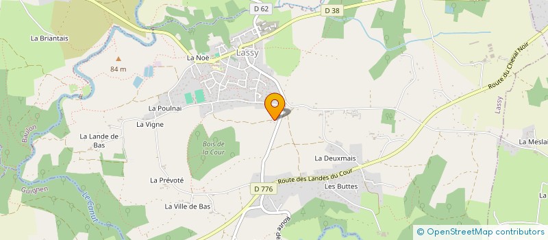 localisation de l'entreprise IMPORTANCE à LASSY