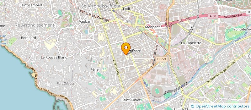 localisation de l'entreprise IMPORTATION DES ECRUS ET COTONNADES à MARSEILLE