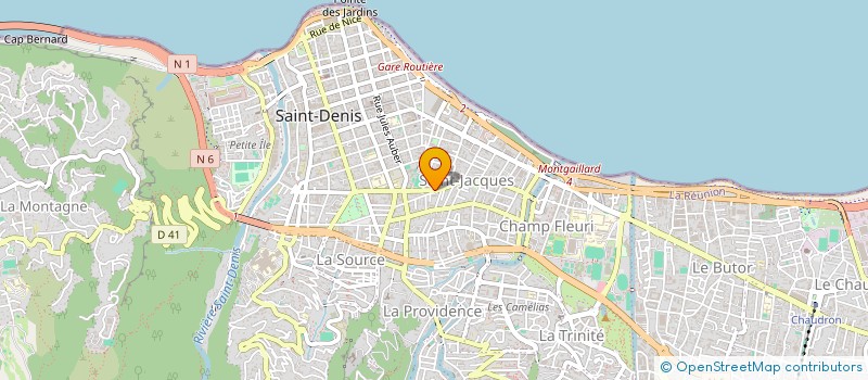 localisation de l'entreprise IMPORTATION DISTRIBUTION SERVICE à SAINT-DENIS