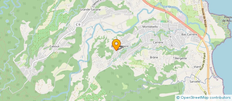 localisation de l'entreprise IMPORTEO  PETIT-BOURG