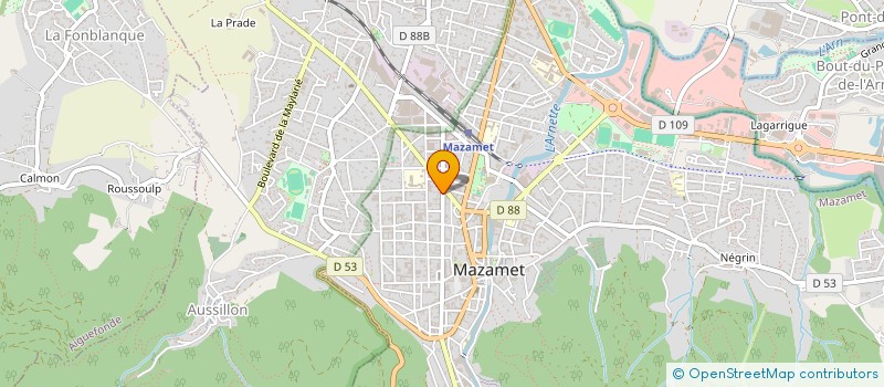 localisation de l'entreprise IMPORTEX à MAZAMET