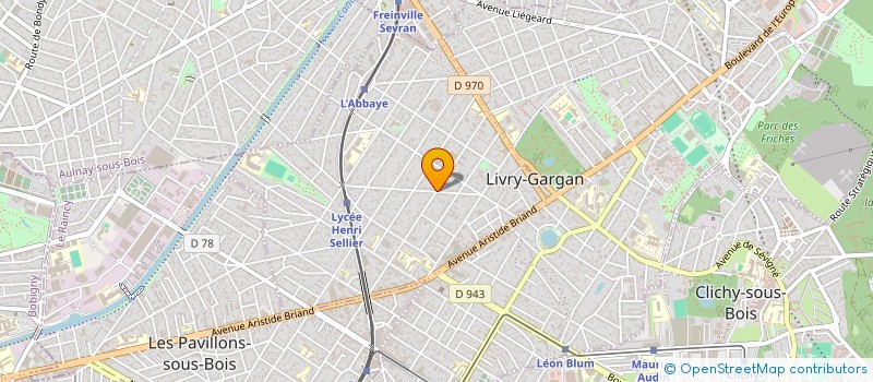 localisation de l'entreprise IMPORTS & SPORTS  LIVRY-GARGAN