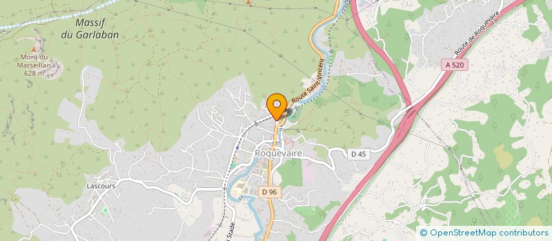 localisation de l'entreprise IMPOSITIS à ROQUEVAIRE