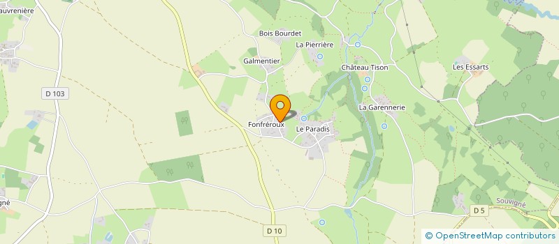 localisation de l'entreprise IMPOSSIBLE N'EST PAS 4L  SOUVIGNE