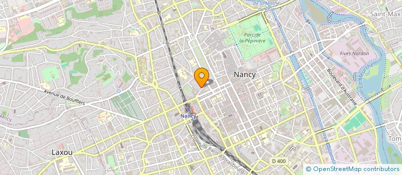 localisation de l'entreprise IMPOT VOLONTAIRE POUR PEUPLES SOLIDAIRES  NANCY