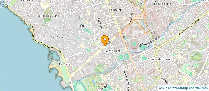 localisation de l'entreprise IMPR'IMMO à MARSEILLE