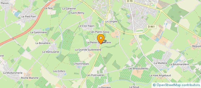 localisation de l'entreprise IMPRA INVEST  SAINT-PHILBERT-DE-GRAND-LIEU