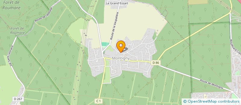 localisation de l'entreprise IMPRADOR à MONTIGNY