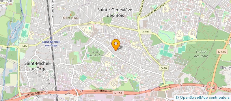 localisation de l'entreprise IMPRAN PANDIAN  SAINT-MICHEL-SUR-ORGE