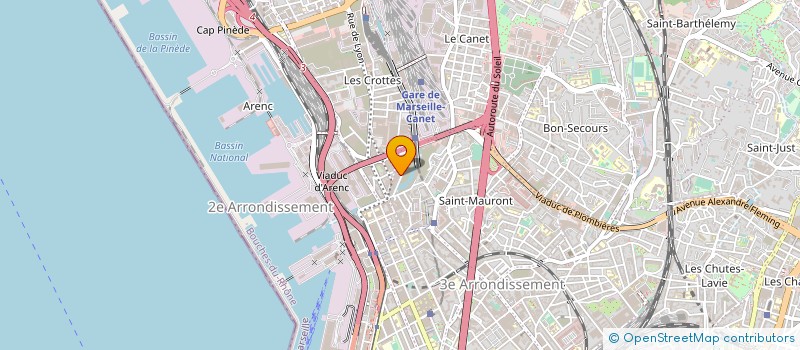 localisation de l'entreprise IMPREMIUM 13 à MARSEILLE