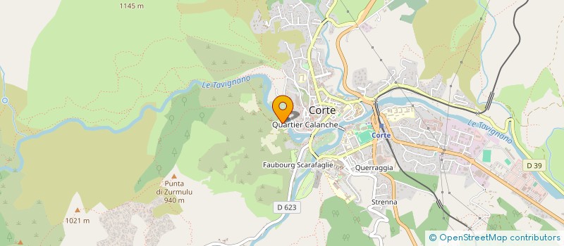 localisation de l'entreprise IMPRESIDEA à CORTE