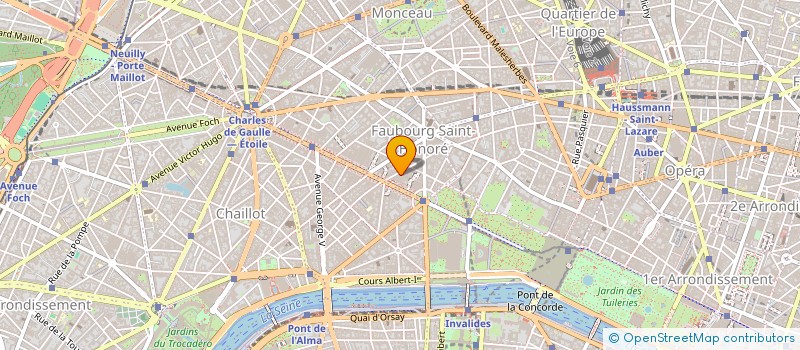 localisation de l'entreprise IMPRESS à PARIS