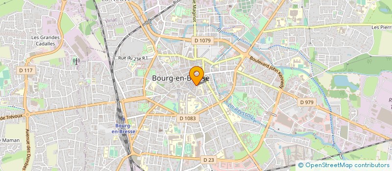localisation de l'entreprise IMPRESS B-KOL'OR  BOURG-EN-BRESSE
