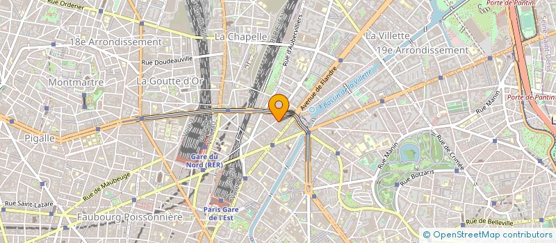 localisation de l'entreprise IMPRESS TYPO-RELIEF FOURNIER  PARIS