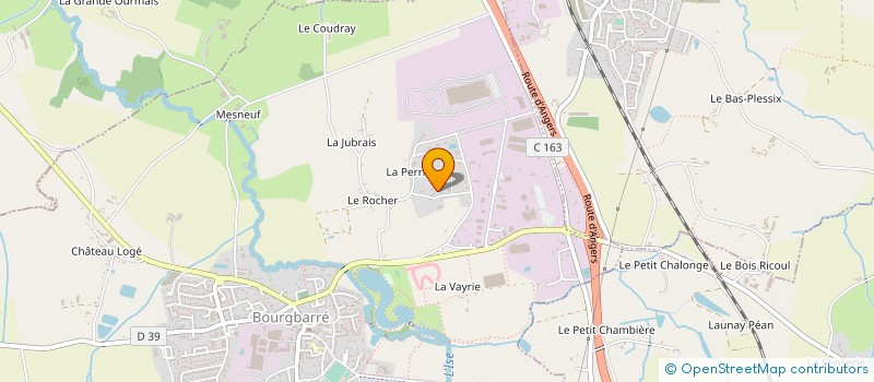 localisation de l'entreprise IMPRESSION 3 D à BOURGBARRE